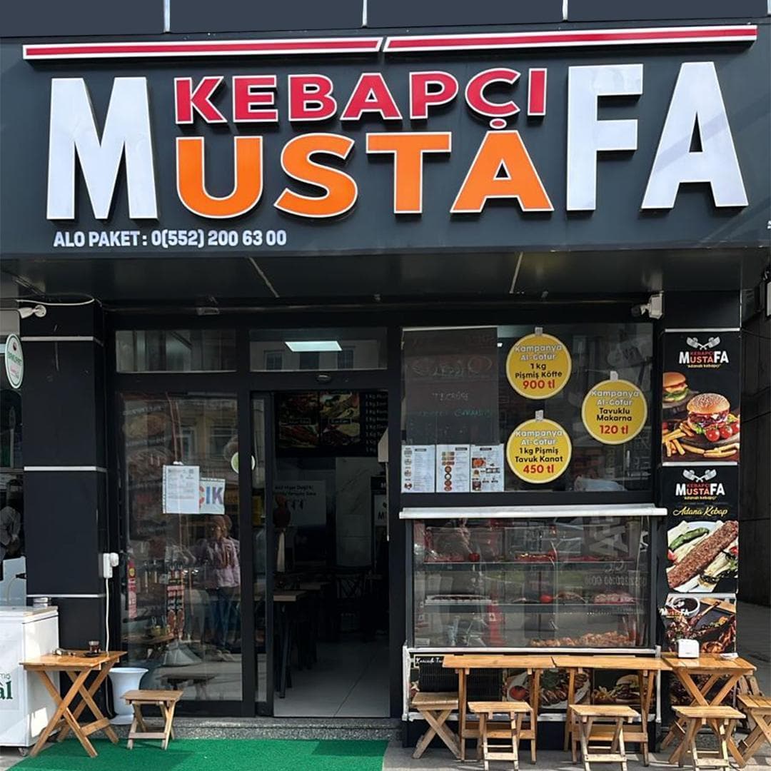 Kebapçı Mustafa Usta dış cephe